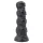 Topped Monster - consolador con forma de calavera - 22 cm (negro)