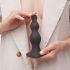 Cuentas Strap-on-me S - Dildo con cuentas y ventosa (negro)
