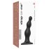 Cuentas Strap-on-me S - Dildo con cuentas y ventosa (negro)