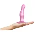 Strap-on-me Curvy S - consolador ondulado con ventosa (rosa)