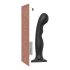 Strap-on-me P&G L - consolador curvado con ventosa (negro)