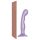 Dildo morado con ventosa y curvatura Strap-on-me P&G M