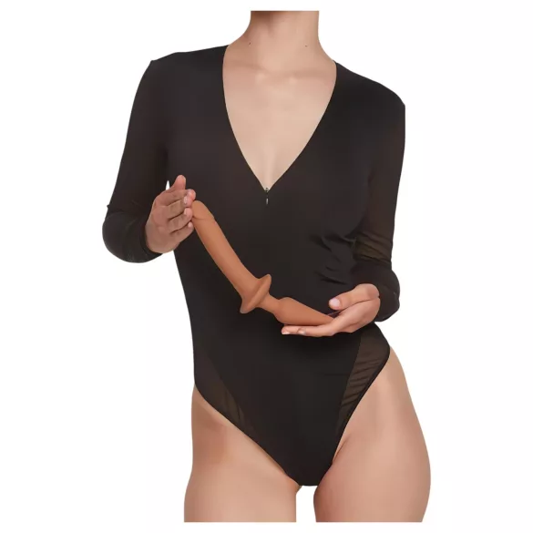 Arnés Realista S - 2en1 Dildo de Silicona (natural)