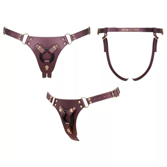 Strap-on-me - Arnés para Dildo Ajustable - XS a XXL (marrón)