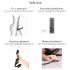 Vibrador con aire negro Strap-on-me M