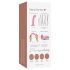 Strap-on-me M - Vibrador punto G pulsante e impermeable (rosa)