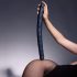 Strap-on-me - dildo doble (azul metálico)