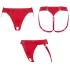 Strap-on-me - arnés ajustable para consolador - talla XS-XXL - rojo