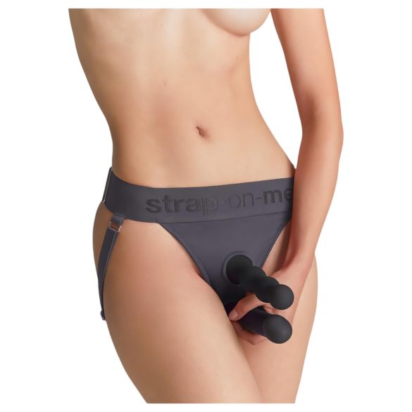 Strap-on-me - arnés ajustable para dildo - XS a XXL - gris
