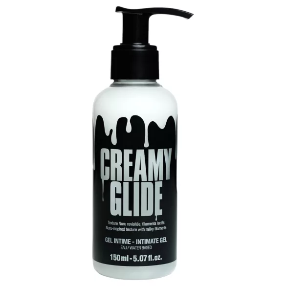 Creamy Glide - lubricante base agua efecto semen - gel masaje 150ml