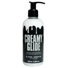   Creamy Glide - lubricante y gel de masaje base agua efecto semen 250 ml