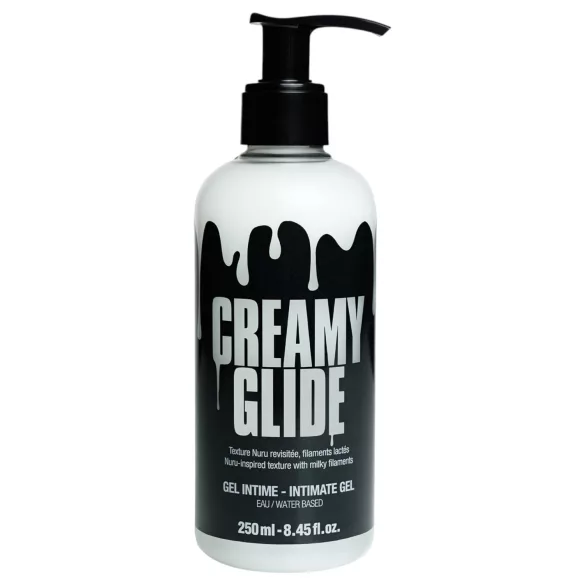Creamy Glide - lubricante y gel de masaje base agua efecto semen 250 ml