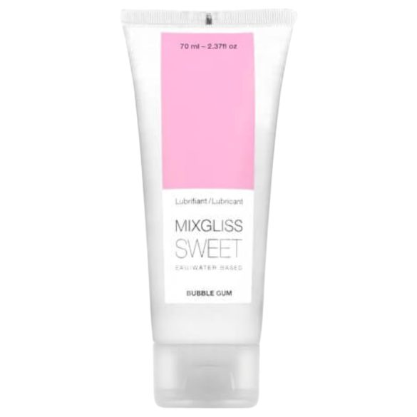 Mixgliss Sweet Bubble Gum - lubricante a base de agua (70ml)