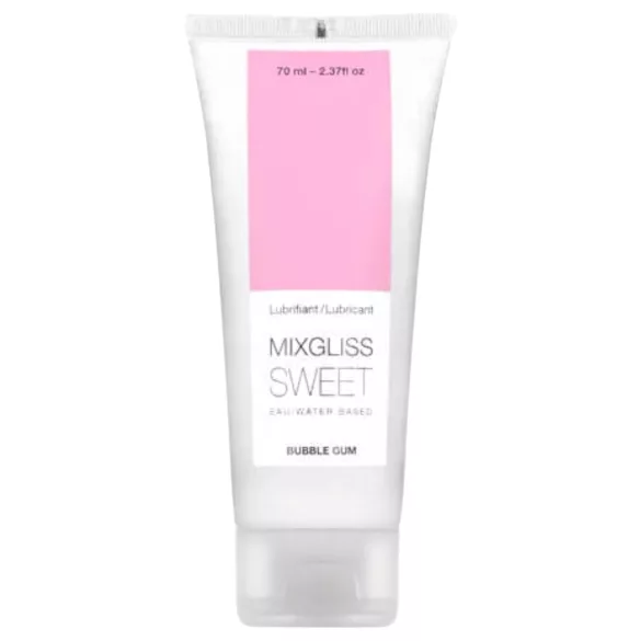 Mixgliss Sweet Bubble Gum - lubricante acuoso - chicle (70ml)