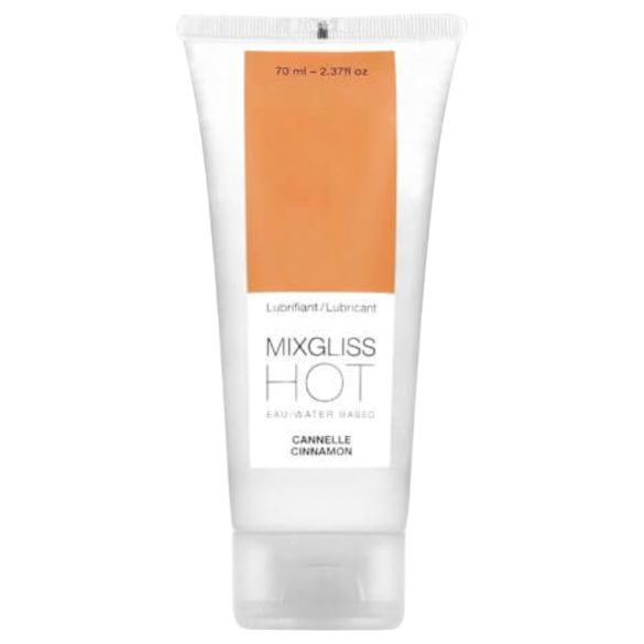 Mixgliss Hot - Lubricante base agua con canela (70ml)