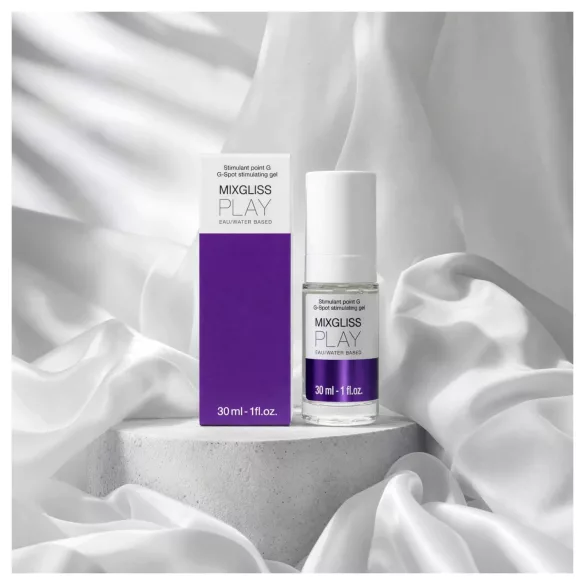 Mixgliss Play - Gel lubricante estimulante del punto G para mujeres, sin olor (30 ml)