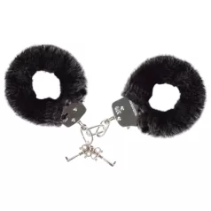 Love to Love - esposas de peluche - negro
