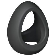 Love to Love Flux - anillo para pene de silicona - negro