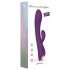 Love to Love Bunny&Clyde - Vibrador pulsante con brazo estimulador (morado)