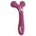 Love to Love Fireball - Masajeador Vibrador 2 en 1 Recargable (Rojo)