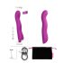 Love to Love Swap - Vibrador G-punto con pulsos recargable (lila)