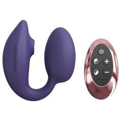 Wonderlover - Vibrador punto G y clítoris (morado oscuro)