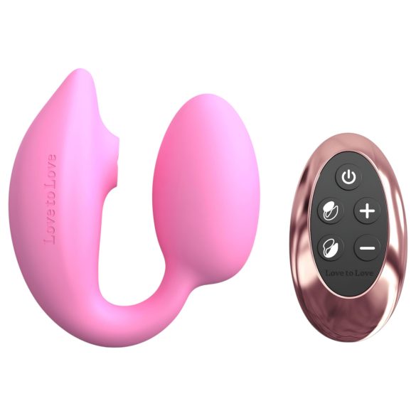 Wonderlover: Vibrador punto G y clítoris (rosa)