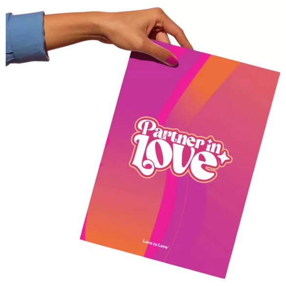 Love to Love - juego de mesa de sexo con cartel rascable (inglés)