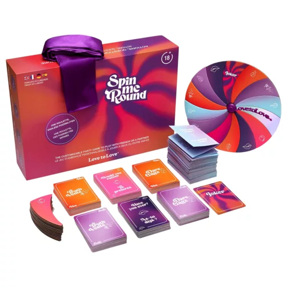 Love to Love - juego erótico de ruleta ajustable para parejas - inglés