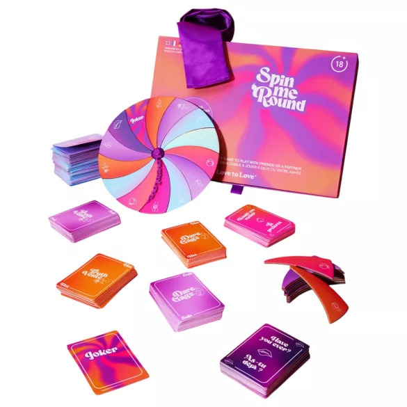 Love to Love - juego erótico de ruleta ajustable para parejas - inglés