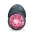 Plug Geisha Dorcel Ruby M - anal negro con piedra rosa