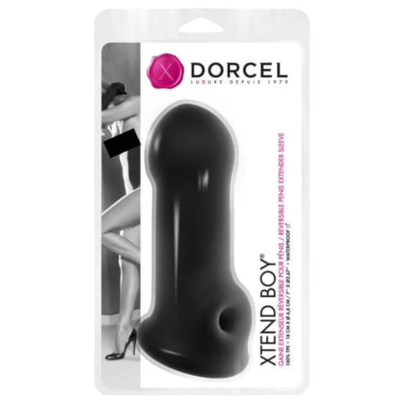 Dorcel Xtend Boy - funda para pene de silicona - negro