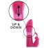 Dorcel Conejo Furioso - vibrador con brazo estimulante (rosa)