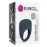 Dorcel Mastering - anillo para el pene vibrador recargable (gris)