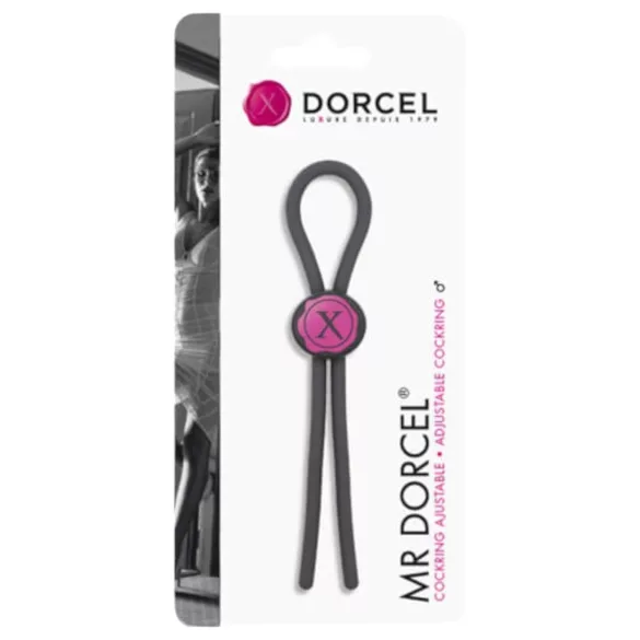 Dorcel Mr. Dorcel - anillo para pene ajustable - silicona gris