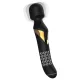 Dorcel - vibrador masajeador doble estímulo 2 en 1 - silicona negra