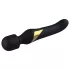 Dorcel - vibrador masajeador doble estímulo 2 en 1 - silicona negra