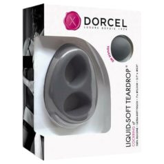   Dorcel - anillo para pene líquido soft lágrima - silicona gris