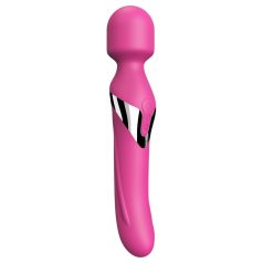   Dorcel Dual Orgasms - vibrador masajeador 2 en 1 recargable (rosa)