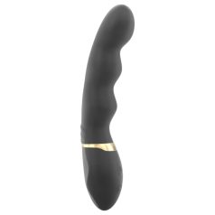   Dorcel Too Much 2.0 - vibrador recargable 3 motores - silicona negro oro
