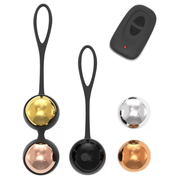 Dorcel Training Balls - juego de bolas geisha variables con mando a distancia