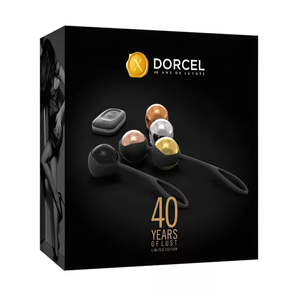Dorcel Training Balls - juego de bolas geisha variables con mando a distancia