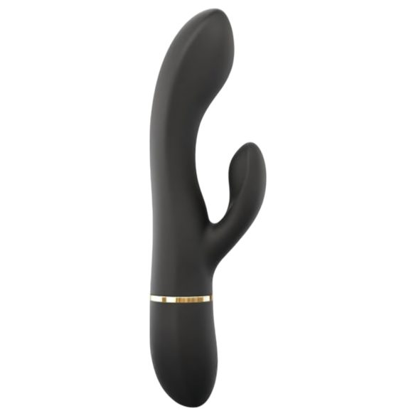 Conejito Glam Dorcel - Vibrador con brazo, negro, recargable
