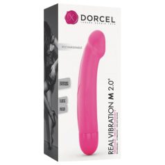 Dorcel Real Vibration M 2.0 - vibrador recargable (rosa)