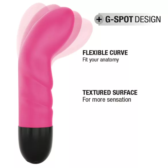 Vibrador G-Punto recargable Dorcel Expert G 2.0 rosa