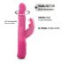 Dorcel Baby Rabbit 2.0 - vibrador con orejas para clítoris (rosa)