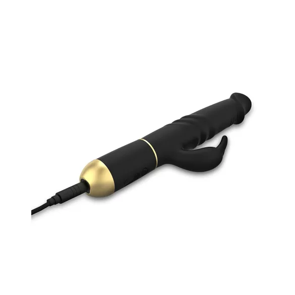 Dorcel - Vibrador rabbit con estímulo de clítoris y función de empuje