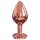 Plug Anal Diamante M - Aluminio (oro rosa)