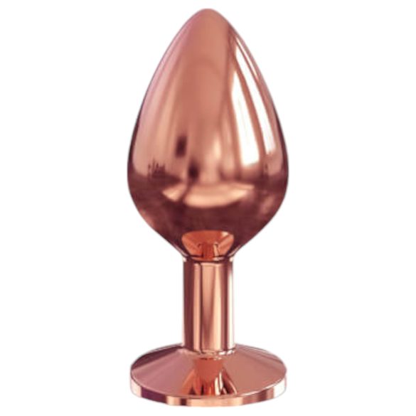 Plug Anal Diamante M - Aluminio (oro rosa)