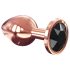 Plug Anal Diamante M - Aluminio (oro rosa)